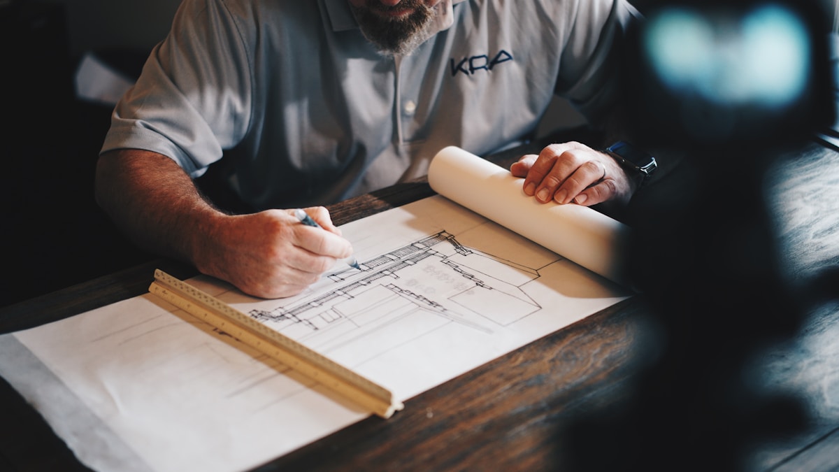 Structural steel for a building project